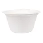 SALADIERS BIONIC 750 ML Ø15,5x8,4 CM BLANC BAGASSE (600 UNITÉ) SALADIERS