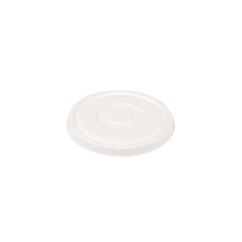 COUVERCLES POUR CODES 231.26/224.32 BIONIC Ø16x1,2 CM BLANC BAGASSE (600 UNITÉ) COUVERCLES POUR CODES 231.26/224.32 BIONIC Ø16x1,2 CM BLANC BAGASSE (600 UNITÉ)