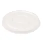 COUVERCLES POUR CODES 231.26/224.32 BIONIC Ø16x1,2 CM BLANC BAGASSE (600 UNITÉ) COUVERCLES POUR CODES 231.26/224.32