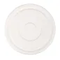 COUVERCLES POUR CODES 231.26/224.32 BIONIC Ø16x1,2 CM BLANC BAGASSE (600 UNITÉ) COUVERCLES POUR CODES 231.26/224.32