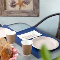 SETS DE TABLE 48 G/M2 31x43 CM BLEU MARINE CELLULOSE (2000 UNITÉ)