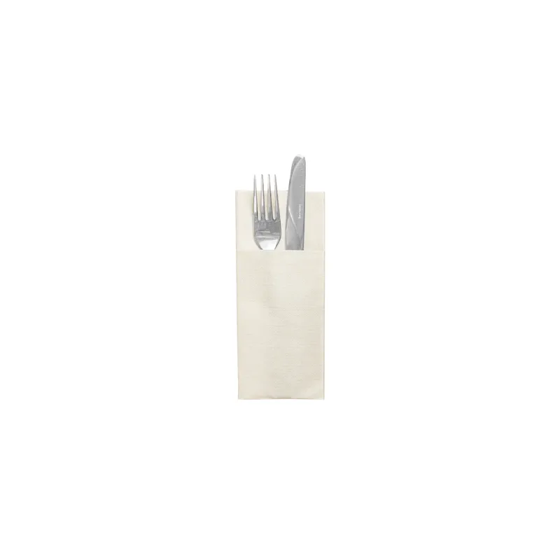 SERVIETTES "CANGURITO" LIKE LINEN  70 G/M2 33x40 CM CREME SPUNLACE (700 UNITÉ)