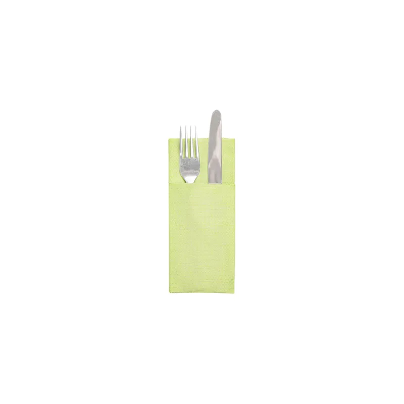 SERVIETTES "CANGURITO" LIKE LINEN  70 G/M2 33x40 CM PISTACHE SPUNLACE (700 UNITÉ)