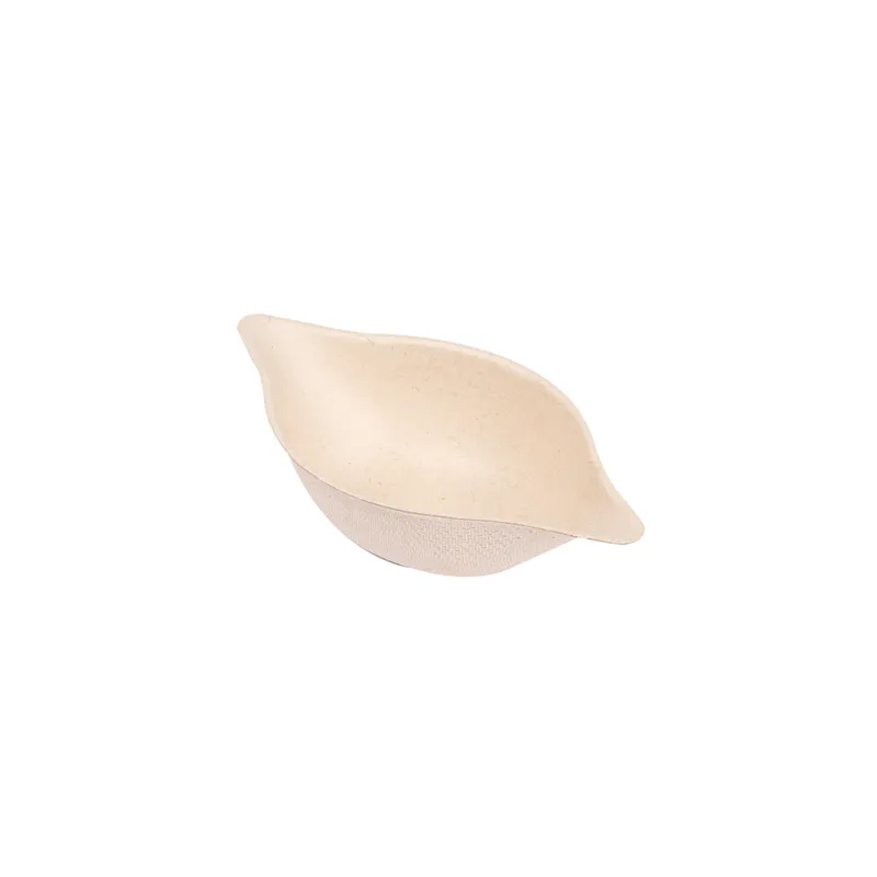 RÉCIPIENT "CITRON" BIONIC  11x5,2x3 CM NATUREL BAGASSE (1000 UNITÉ)