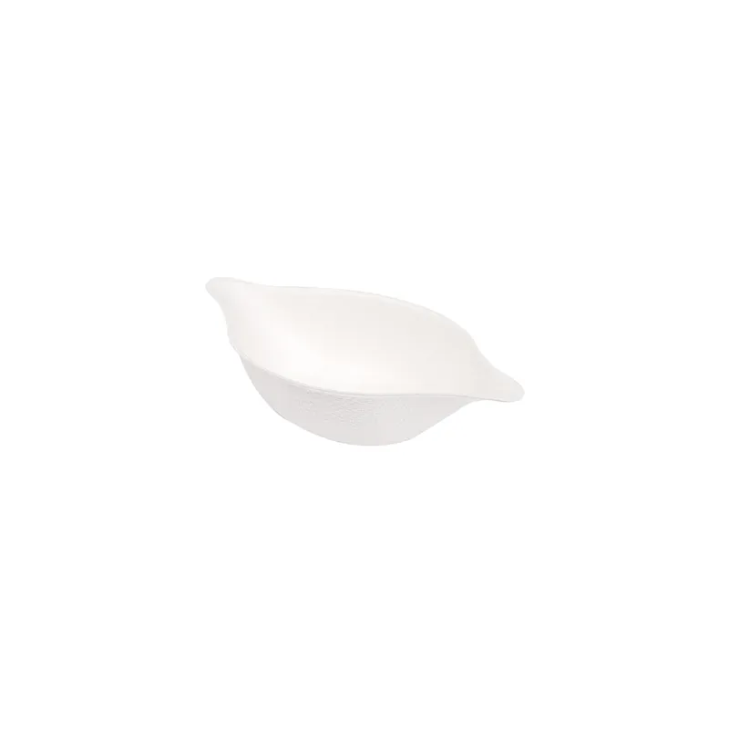 RÉCIPIENT "CITRON" BIONIC  11x5,2x3 CM BLANC BAGASSE (1000 UNITÉ)