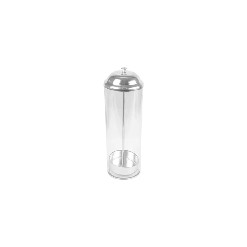 DISTRIBUTEUR DE PAILLES 9x27 CM TRANSPARENT SAN (1 UNITÉ) DISTRIBUTEUR DE PAILLES 9x27 CM TRANSPARENT SAN (1 UNITÉ)