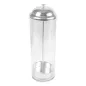 DISTRIBUTEUR DE PAILLES 9x27 CM TRANSPARENT SAN (1 UNITÉ) DISTRIBUTEUR DE PAILLES