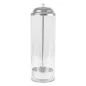 DISTRIBUTEUR DE PAILLES 9x27 CM TRANSPARENT SAN (1 UNITÉ) DISTRIBUTEUR DE PAILLES