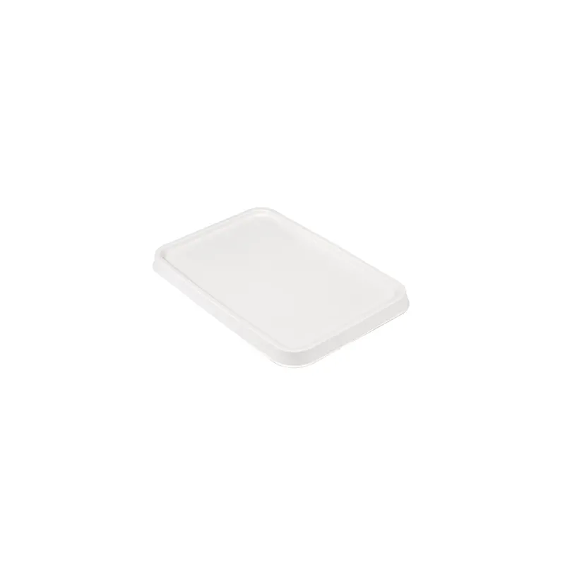 COUVERCLES POUR CODES 233.06/07 BIONIC  20,8x14x1,3 CM BLANC BAGASSE (500 UNITÉ)
