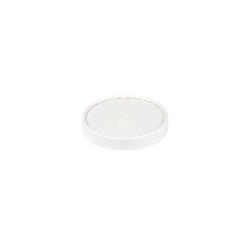 COUVERCLES POTS À GLACES 240 ML 280 + 18 PE G/M2 Ø9,4 CM BLANC CARTON (1000 UNITÉ) COUVERCLES POTS À GLACES 240 ML 280 + 18 PE G/M2 Ø9,4 CM BLANC CARTON (1000 UNITÉ)
