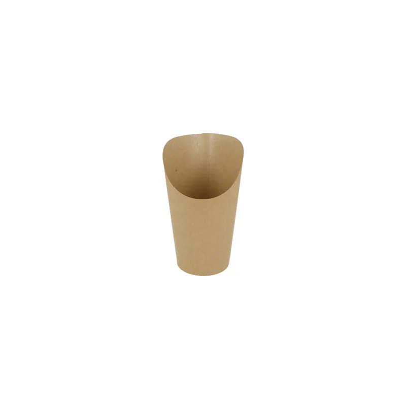 GOBELETS A FRITES OUVERTS 22 OZ - 660 ML 250 + 20PE G/M2 Ø8,5x18 CM MARRON CARTON (1000 UNITÉ) GOBELETS A FRITES OUVERTS 22 OZ - 660 ML 250 + 20PE G/M2 Ø8,5x18 CM MARRON CARTON (1000 UNITÉ)