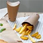 GOBELETS À FRITES AVEC FERMETURE 22 OZ - 660 ML 200 + 25PE G/M2 8,5x18 CM MARRON CARTON (1000 UNITÉ) GOBELETS À FRITES AVEC FERMETURE