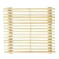TAPIS DE TABLE DE PRÉSENTATION BAMBOO 35,4x32,5 CM NATUREL BAMBOU (10 UNITÉ) TAPIS DE TABLE DE PRÉSENTATION