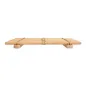 TAPIS DE TABLE DE PRÉSENTATION BAMBOO 26,5x16,2 CM NATUREL BAMBOU (10 UNITÉ) TAPIS DE TABLE DE PRÉSENTATION