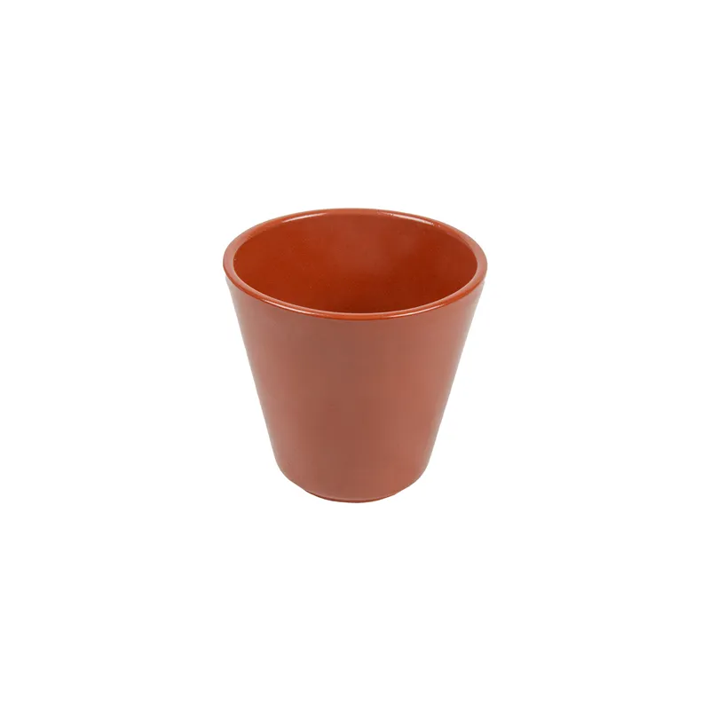 VERRES EN FAÏENCE  380 ML Ø9,1x9 CM MARRON CERAMIQUE (30 UNITÉ)
