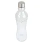 BOUTEILLE + COUVERCLE INOX WAKI GLASS 990 ML Ø8,6x31 CM TRANSPARENT VERRE (24 UNITÉ) BOUTEILLE + COUVERCLE INOX