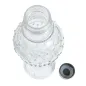 BOUTEILLE + COUVERCLE INOX WAKI GLASS 990 ML Ø8,6x31 CM TRANSPARENT VERRE (24 UNITÉ) BOUTEILLE + COUVERCLE INOX