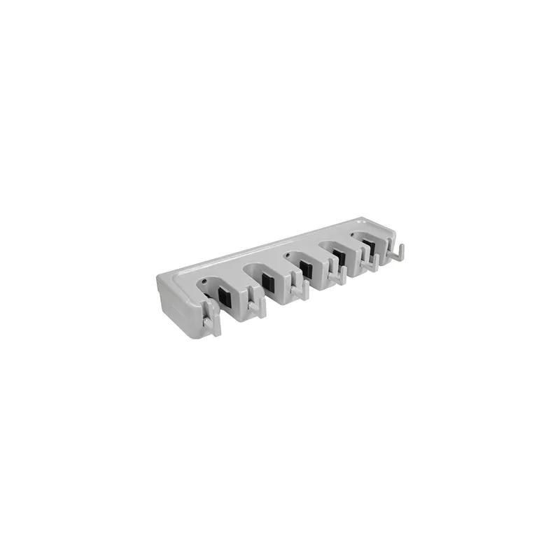 RACK POUR CINTRE À BALAI 42x12,5x6,7 CM GRIS ABS (1 UNITÉ) RACK POUR CINTRE À BALAI 42x12,5x6,7 CM GRIS ABS (1 UNITÉ)