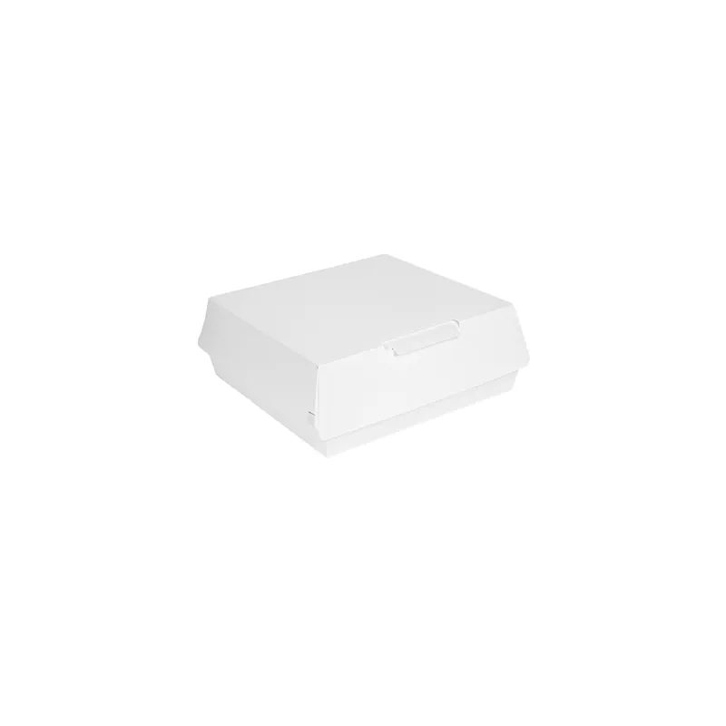 BOÎTES "LARGE LUNCH BOX" THEPACK  23,5x24x8,7 CM BLANC CARTON NANO-MICRO (150 UNITÉ)