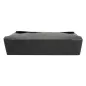 BOÎTES AMÉRICAINES MICRO-ONDABLES THEPACK 1470 ML 19,6x14x4,5 CM NOIR CARTON NANO-MICRO + PP (300 UNITÉ) BOÎTES AMÉRICAINES MICRO-ONDABLES