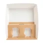 PLATEAUX TRANSPORT 2 VERRES +1 COMP.