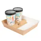 PLATEAUX TRANSPORT 2 VERRES +1 COMP.