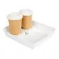 PLATEAUX TRANSPORT 2 VERRES +1 COMP.