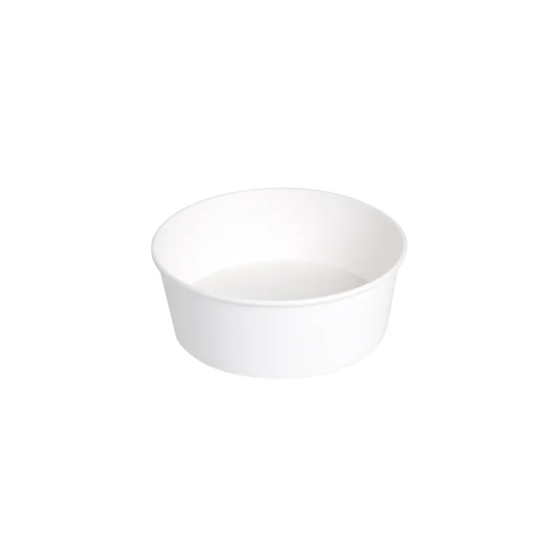 POTS SALADIERS  1300 ML 337 G/M2 + PE Ø 18,7/16x7 CM BLANC CARTON (300 UNITÉ)
