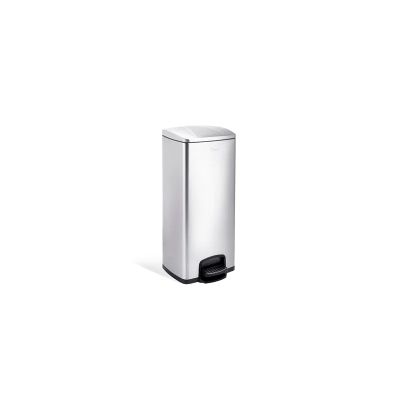 POUBELLE À PEDALE RÉCEPTACLE INTÉRIEUR 30 L 31,5x31,5x69,5 CM ARGENTE INOX (1 UNITÉ) POUBELLE À PEDALE RÉCEPTACLE INTÉRIEUR 30 L 31,5x31,5x69,5 CM ARGENTE INOX (1 UNITÉ)