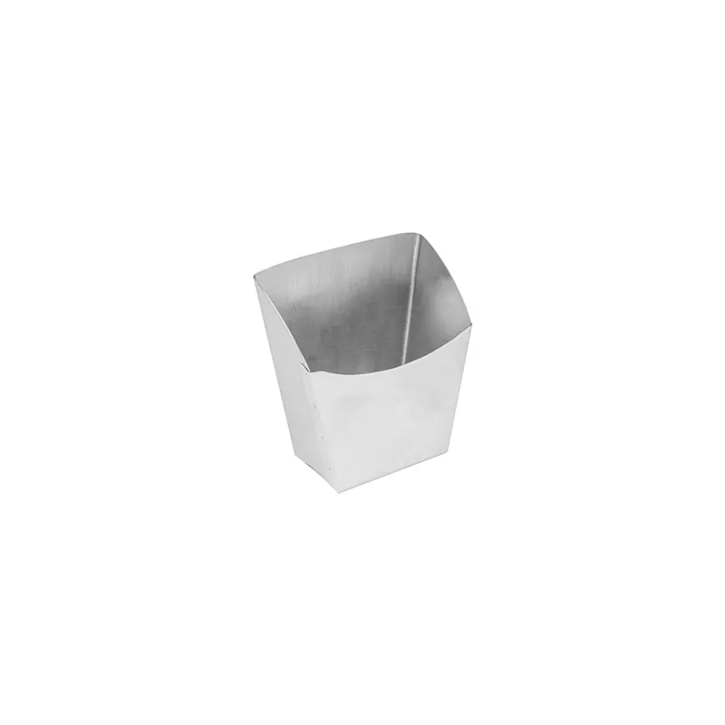 BOÎTES À FRITES L ARTINOX 12x6,6x14,2 CM ARGENTE INOX (12 UNITÉ) BOÎTES À FRITES L ARTINOX 12x6,6x14,2 CM ARGENTE INOX (12 UNITÉ)