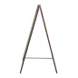 ARDOISE EN ANGLE 2 FACES MAGNÉTIQUE 38x45x78 CM VERT BOIS (1 UNITÉ) ARDOISE EN ANGLE 2 FACES MAGNÉTIQUE