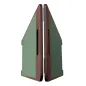 ARDOISE EN ANGLE 2 FACES MAGNÉTIQUE 38x45x78 CM VERT BOIS (1 UNITÉ) ARDOISE EN ANGLE 2 FACES MAGNÉTIQUE