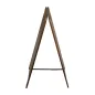 ARDOISE EN ANGLE 2 FACES MAGNÉTIQUE 38x45x78 CM NOIR BOIS (1 UNITÉ) ARDOISE EN ANGLE 2 FACES MAGNÉTIQUE