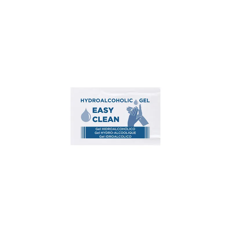 GEL HYDROALCOOLIQUE  2,5 ML 4,5x7 CM (250 UNITÉ)
