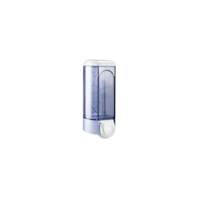 DISTRIBUTEUR DE SAVON  800 ML 25x9,5x9,5 CM TRANSPARENT ABS (1 UNITÉ)