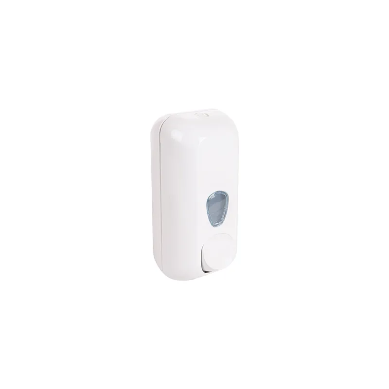 DISTRIBUTEUR DE SAVON  550 ML 22,8x9x10,2 CM BLANC ABS (1 UNITÉ)