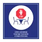 PLAQUE AUTO-ADHESIVE "ATTENDRE D’ÊTRE ASSIS" 12x12 CM BLEU METACRYLATE (1 UNITÉ) PLAQUE AUTO-ADHESIVE "ATTENDRE D’ÊTRE ASSIS"