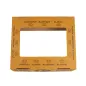COUVERCLE DE CONTENEUR 38,4x31,1x12 CM JAUNE CARTON (10 UNITÉ) COUVERCLE DE CONTENEUR