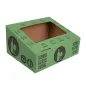 COUVERCLE EN VERRE 38,4x31,1x12 CM VERT CARTON (10 UNITÉ) COUVERCLE EN VERRE