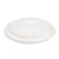 COUVERCLES POUR CODES 251.53/54/55 BIONIC Ø 21,4x1 CM BLANC BAGASSE (400 UNITÉ) COUVERCLES POUR CODES 251.53/54/55