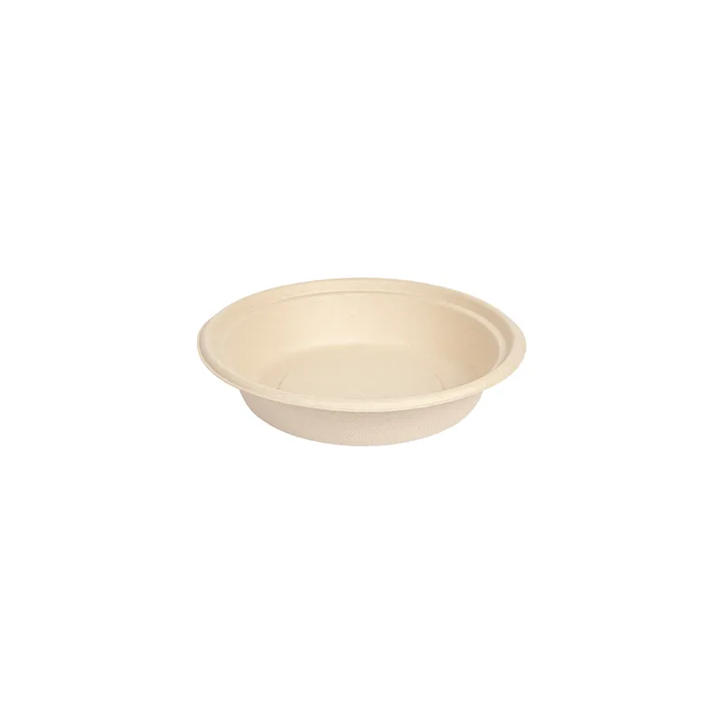 BOLS BIONIC 900 ML Ø 20,8x4,4 CM NATUREL BAGASSE (400 UNITÉ) BOLS BIONIC 900 ML Ø 20,8x4,4 CM NATUREL BAGASSE (400 UNITÉ)