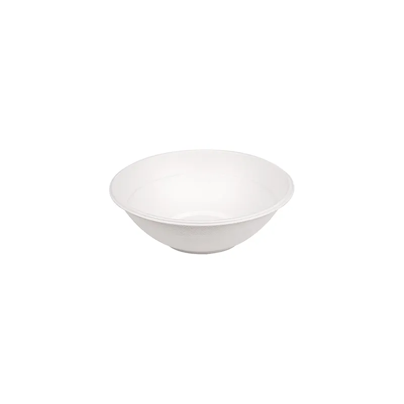 BOLS BIONIC 950 ML Ø 19,6x6,5 CM BLANC BAGASSE (400 UNITÉ) BOLS BIONIC 950 ML Ø 19,6x6,5 CM BLANC BAGASSE (400 UNITÉ)