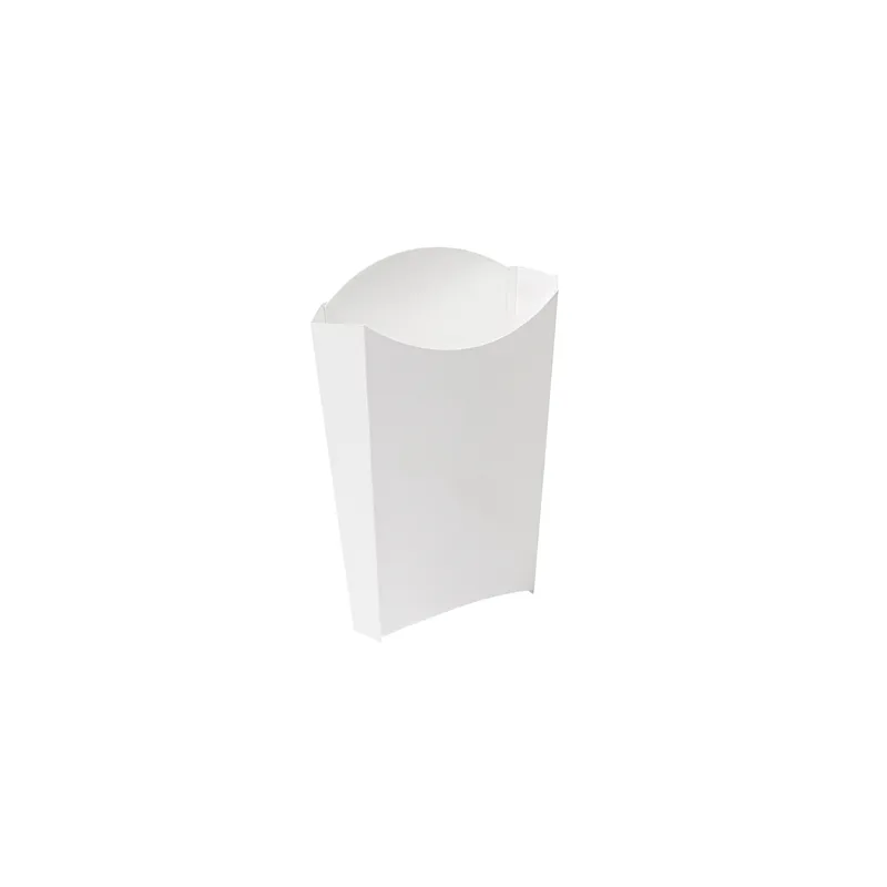 BOÎTES À FRITES THEPACK 190 G 14,5x9,5x18 CM BLANC CARTON NANO-MICRO (1200 UNITÉ)