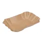 PLATEAUX OVALES 300 G/M2 14x9x3 CM NATUREL KRAFT (2000 UNITÉ) PLATEAUX OVALES