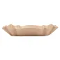 PLATEAUX OVALES 300 G/M2 14x9x3 CM NATUREL KRAFT (2000 UNITÉ) PLATEAUX OVALES