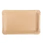 PLATEAUX PÂTISSERIE - PETITS 300 G/M2 20x13 CM NATUREL KRAFT (250 UNITÉ) PLATEAUX PÂTISSERIE - PETITS