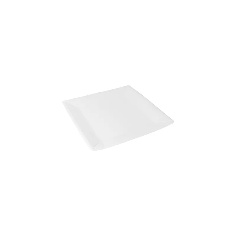 ASSIETTES CARRÉES 245 G/M2 23x23 CM BLANC CARTON (400 UNITÉ) ASSIETTES CARRÉES 245 G/M2 23x23 CM BLANC CARTON (400 UNITÉ)