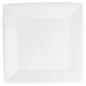 ASSIETTES CARRÉES 245 G/M2 23x23 CM BLANC CARTON (400 UNITÉ) ASSIETTES CARRÉES