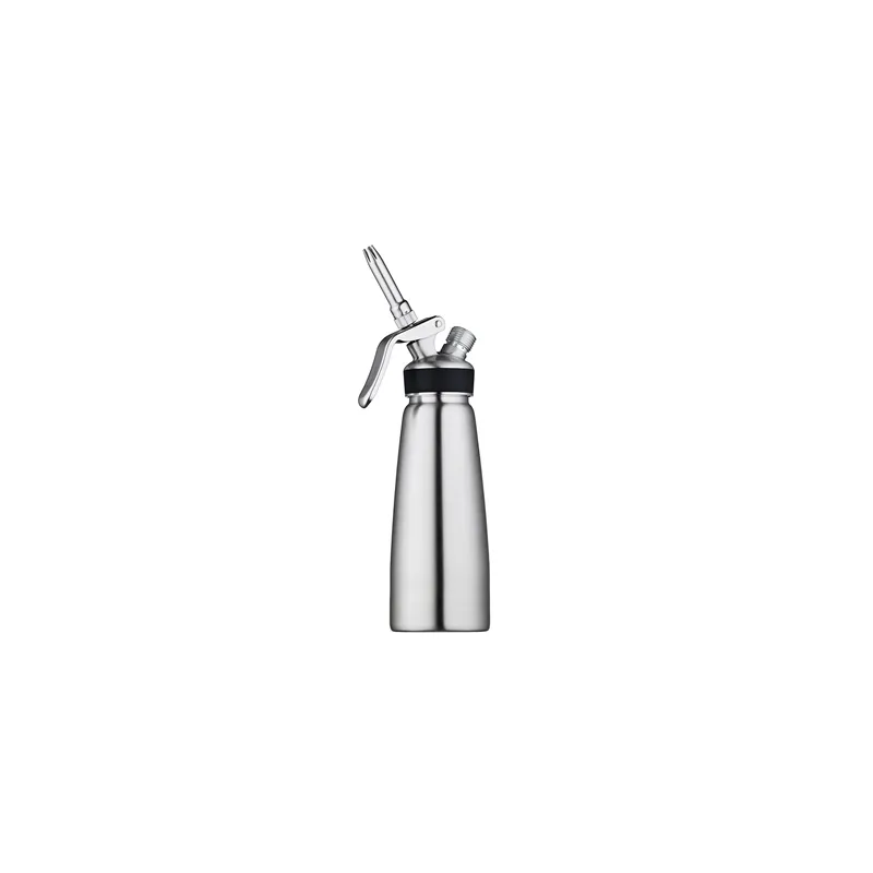 SIPHON CRÈME CHANTILLY  0,5 L Ø 8x21 CM ARGENTE INOX (1 UNITÉ)
