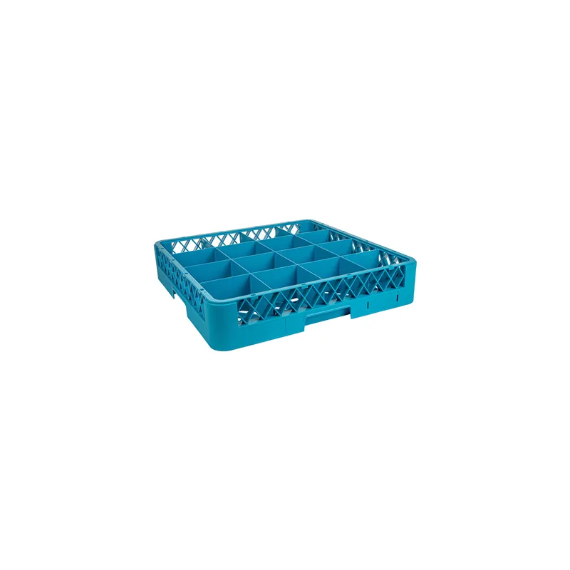 CASIER DE LAVAGE 16 COMPART. VERRES 50x50x10 CM BLEU PP (1 UNITÉ) CASIER DE LAVAGE 16 COMPART. VERRES 50x50x10 CM BLEU PP (1 UNITÉ)
